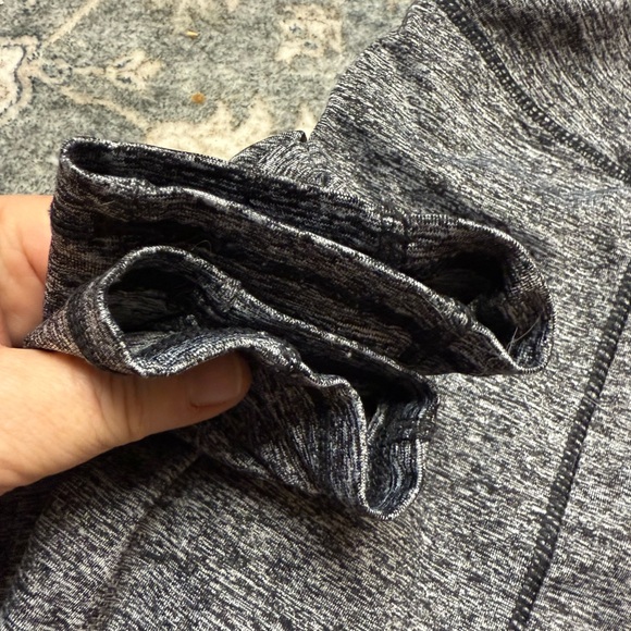 Gray Ruffled Kids Leggings - Picture 4 of 6